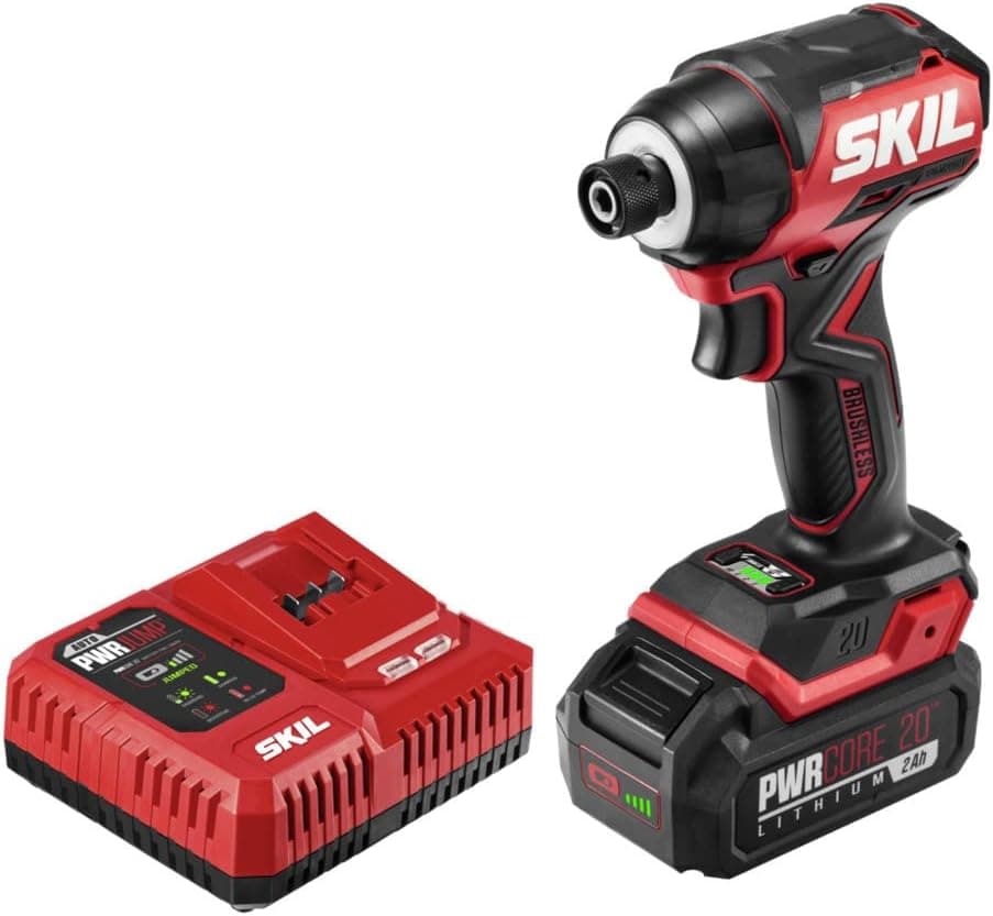 18V Impact Driver with Batteries
